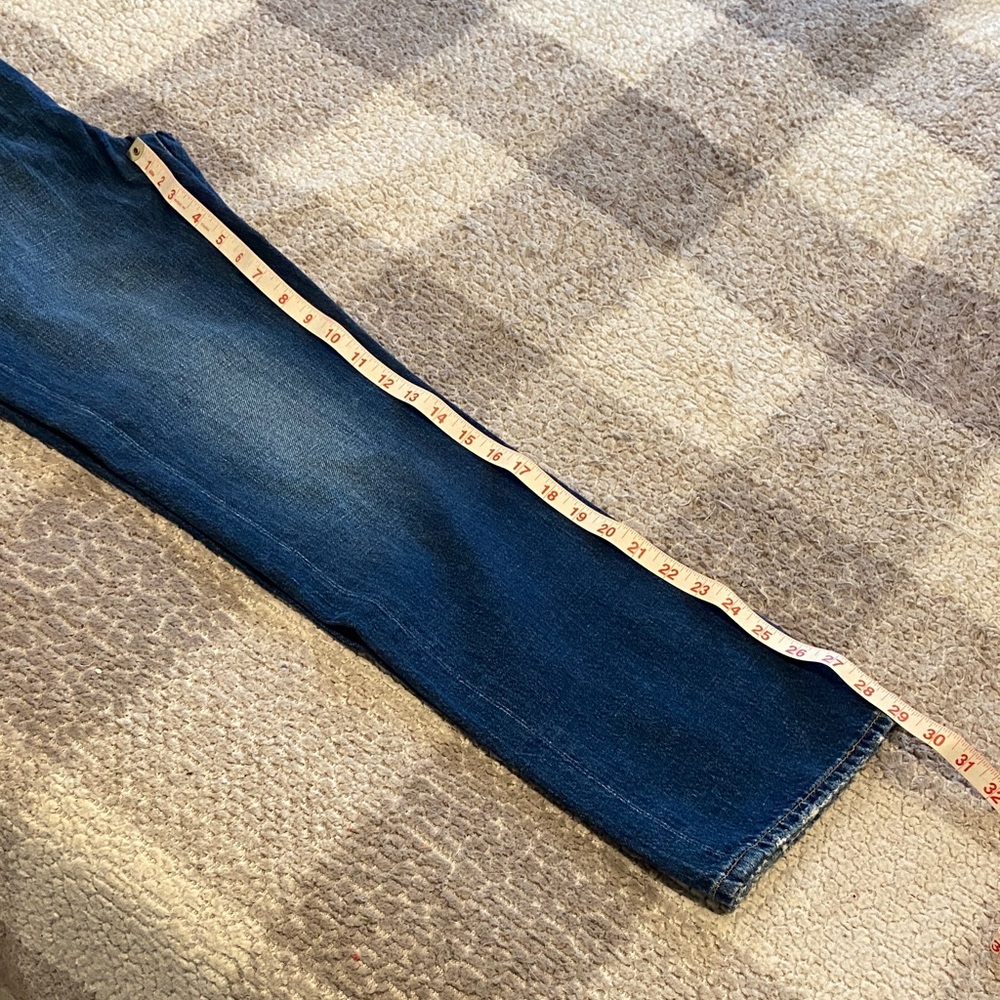 Frame Denim Indigo Straight Leg Jeans - Picture 8 of 8
